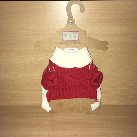 NWT XS Holiday Trees Dog Sweater Pret a Paw Christmas Trees with Buttons Jabara - Picture 3 of 6